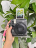 富士（FUJIFILM）mini 99膠片相機一次成像復古拍立得迷你90/41/12/SE升級款膠卷相機禮盒版含相紙【國行正品】 黑色【單機】 套餐三【標配+白邊相紙20張】 曬單實(shí)拍圖
