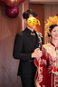 皮爾卡丹（pierre cardin）新中式男士黑西服套裝中山裝寬松國(guó)風(fēng)刺繡青果領(lǐng)唐裝禮服 黑色【單西】 XL 【建議175-185斤】 曬單實(shí)拍圖