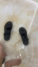 奧康官方?jīng)鲂?真皮舒適沙灘鞋子潮流涼拖鞋休閑兩用頭層牛皮男鞋 黑色1243721090 42 260mm 曬單實(shí)拍圖