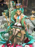 初音未來(lái)手辦琵琶初音十面埋伏二次元美少女戰士模型擺件公仔盲盒 初音未來(lái)許愿[16周年生日初音] 高20cm以上 曬單實(shí)拍圖