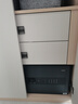 得力（deli）保險柜 辦公家用電子密碼保管箱小型入墻入柜私密箱隱藏保密柜 可固定安裝 30cm黑 曬單實(shí)拍圖