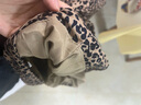 熱風(fēng)（Hotwind）秋季新款女士豹紋帥氣時(shí)尚單肩包歐美復古磁扣小方包 02棕色 F 曬單實(shí)拍圖