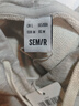 森馬（Semir）衛衣女短款基礎款慵懶風(fēng)套頭衫百搭秋季落肩連帽衣服101524116017 曬單實(shí)拍圖