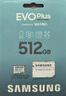 三星（SAMSUNG）512GB TF(MicroSD)存儲卡 EVO白卡 適配大疆無(wú)人機運動(dòng)相機Pocket3支持4K視頻 讀160MB/s寫(xiě)120MB/s 曬單實(shí)拍圖