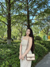CinvaiKrose包包女包2025年新款斜挎包女士單肩包小方包媽媽包生日禮物送女友 卡其配棕【送女友老婆女生禮物走心實(shí)用】 曬單實(shí)拍圖