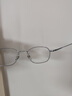 凱米U6防藍光鏡片U2 眼鏡近視 超輕全框鈦架男款眼鏡框  眼鏡片配眼鏡 MK8062黑銀C1 配凱米U6防藍光膜1.74鏡片 曬單實(shí)拍圖