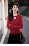 鴨鴨（YAYA）佟麗婭同款輕薄羽絨服女新款冬季短款圓領(lǐng)內(nèi)膽修身時尚薄外套男 米白色【女款無領(lǐng)】 2XL 曬單實拍圖