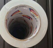 得力(deli)高品質(zhì)透明封箱膠帶/打包膠帶 60mm*100m*45μm 6卷/筒 防臺風(fēng)膠帶 辦公用品 JD413 曬單實(shí)拍圖