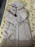 皮爾卡丹2025中老年羽絨服女中長(cháng)款加厚大碼白鴨絨保暖連帽外套 香芋紫 4XL 建議141-155斤左右 曬單實(shí)拍圖