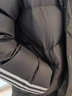 阿迪達斯 （adidas）羽絨服男冬季保暖外套加厚鴨絨長(cháng)款羽絨服 黑/白01TKD L  曬單實(shí)拍圖