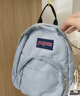 JANSPORT杰斯伯雙肩包媽咪包旅行輕迷你雙肩包女ins風(fēng)小號背包 TDH67G7 霧霾藍 曬單實(shí)拍圖