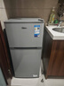 美的（Midea）小冰箱45升單門(mén)迷你客廳冰箱租房宿舍辦公室家用出租屋冷藏儲奶小型節能省電低音電冰箱 112L【雙層冷凍冷藏】BCD-112CM 曬單實(shí)拍圖