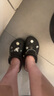 卡駱馳（CROCS）貝雅云彩女士洞洞鞋戶(hù)外休閑鞋|208186 黑色-001(含智必星) 36 (230mm) 37 曬單實(shí)拍圖