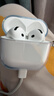 圖拉斯【2025年新款】適用airpods4保護套airpods四代保護殼適用蘋(píng)果耳機防摔防塵防刮硅膠散熱 透明 曬單實(shí)拍圖