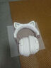 漫步者（EDIFIER）HECATE G5無(wú)線(xiàn)版游戲耳機頭戴式2.4G藍牙有線(xiàn)三模電競電腦筆記本csgo吃雞fps手游耳麥超長(cháng)續航 霧光粉【可拆貓耳版】+耳機支架 7.1音效+三模鏈接 曬單實(shí)拍圖