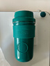 膳魔師（THERMOS）榨汁杯榨汁機小型便攜制冷水杯果汁機水杯一體家用果蔬可充電果汁杯冰沙機奶昔機攪拌杯打汁隨行杯 【冰爽速榨】馬爾斯綠 曬單實(shí)拍圖