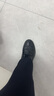 百麗褶皺商務(wù)皮鞋男牛皮厚底正裝鞋A1422AM4 黑色-單里 42 曬單實(shí)拍圖