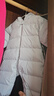 童泰（TONGTAI）嬰兒羽絨連體衣冬季寶寶哈衣兒童羽絨服男童女童外出連帽抱衣 藍色 80 曬單實(shí)拍圖