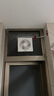 金羚（JINLING）排氣扇圓形衛生間廁所玻璃通風(fēng)防蚊蟲(chóng)廚房排風(fēng)扇防倒灌臥室換氣扇 6寸 【16W】開(kāi)孔150~160mm 曬單實(shí)拍圖