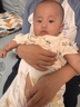 童泰（TONGTAI）寶寶秋衣套裝春秋季純棉嬰兒衣服兒童高腰護肚家居服黃色73cm 曬單實(shí)拍圖