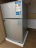 奧克斯小冰箱家用小型迷你冷藏冷凍兩用出租房宿舍用節能省電寢室辦公室電冰箱 【熱賣(mài)款 升級凈化去味】22A126DW銀 曬單實(shí)拍圖