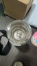 蘇泊爾玻璃杯純鈦抗菌泡茶杯一鍵開蓋商務(wù)雙層茶水分離杯男士車載水杯 曬單實拍圖