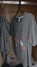 都市麗人睡衣女款純棉2025新款夏季薄款短袖短褲三件套家居服套裝 曬單實拍圖