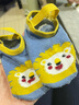 斐月伽防滑襪兒童嬰幼兒學(xué)步春秋夏早教男女地板襪寶寶套步前鞋短船襪子 黃小熊+綠老鼠+藍獅子 3雙 均碼 (M) 適合1-3歲（12-14cm） 曬單實(shí)拍圖