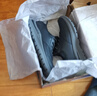 斯凱奇（Skechers）皮鞋男士一腳蹬軟底休閑皮鞋2025秋新款足弓支撐閃穿鞋205492 曬單實(shí)拍圖