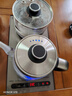 友家鋪子（Biooner）全自動(dòng)上水電熱水壺電茶壺茶臺燒水壺一體家用辦公茶桌茶幾嵌入式茶具套裝 XT-S07銀灰色清潔款1L 曬單實(shí)拍圖
