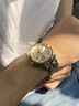 勞力士王子瑞士手表男士機械表一航風(fēng)順真鉆夜光防水鎢鋼商務(wù)男金表品牌十大 間金白面【進(jìn)口機芯】 帶真鉆真金鑒定卡 41mm 厚度12mm 曬單實(shí)拍圖