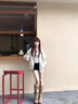 棉致美式復古翻領(lǐng)工裝外套女秋冬季新款小個(gè)子高級感夾克棒球服上衣 3383卡其色【高品質(zhì)】 L 100-120斤 曬單實(shí)拍圖
