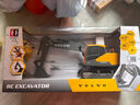 DOUBLE E雙鷹遙控挖掘機VOLVO沃爾沃授權1:20遙控玩具車(chē)工程車(chē)男孩禮物 曬單實(shí)拍圖