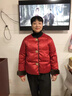 恰凡（QIAFAN）本命年紅色過(guò)年衣服媽媽冬裝羽絨棉服中老年女新中式國風(fēng)棉襖外套 紅色 L 曬單實(shí)拍圖