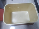 大容量收納盒雜物零食收納家用收納塑料桌面收納盒廚房客廳儲物 小號1只 26*14*16cm 曬單實(shí)拍圖