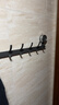 加度免打孔隱形門(mén)后掛鉤浴室墻上壁掛掛衣架玄關(guān)臥室折疊掛衣鉤6排鉤 曬單實(shí)拍圖