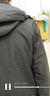 羅蒙秋冬季外套男士加絨加厚款夾克三合一中老年沖鋒衣男裝棉衣服 黑色 【脫卸絨內膽三合一】 XL 曬單實(shí)拍圖