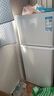 TCL 116升二級能效雙開門兩門二門養(yǎng)鮮冰箱小戶型小型家用節(jié)能電冰箱租房國家補(bǔ)貼118升級款R116L5-B 曬單實(shí)拍圖
