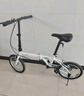 大行（DAHON）折疊自行車(chē)16英寸YUKI超輕迷你便攜男女式通勤單車(chē)KT610 白色  曬單實(shí)拍圖