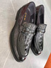 老爺車(chē)（WECKER）男士高端皮鞋鱷魚(yú)紋皮鞋男透氣真皮軟底鞋子男商務(wù)正裝男鞋樂(lè )福鞋 LYCL219171黑色 40 曬單實(shí)拍圖