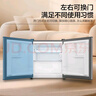 海爾（Haier）43升單門(mén)小冰箱一級能效迷你小戶(hù)型家用租房宿舍辦公室冷藏1-2人可用BC-43GHSDE0S9 曬單實(shí)拍圖