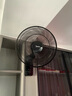 美的（Midea）電風(fēng)扇商用壁扇壁掛式風(fēng)扇商用工業(yè)工程扇家用搖頭轉頁(yè)扇餐廳客廳宿舍食堂 FWA35WAR【七葉遙控】 曬單實(shí)拍圖