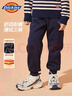 Dickies童裝兒童加絨褲子2025新款3-12歲男童冬季加厚保暖運動(dòng)褲女童冬裝 曬單實(shí)拍圖