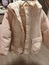 優(yōu)衣庫童裝男童女童高性能復合連帽外套/保暖厚衣服473309 11 粉紅色 110 曬單實(shí)拍圖