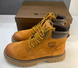 駱駝（CAMEL）【王俊凱同款】馬丁靴男鞋秋冬2025新款大黃靴女戶(hù)外工裝登山靴子 GE122W7757T 金黃色（男款） 42 曬單實(shí)拍圖