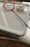 闊庭（KUOTING）烏龜缸桌面透明生態(tài)烏龜缸烏客廳水族箱白色 曬單實(shí)拍圖