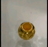 金小貅黃金轉運珠足金999小金珠重版加厚散珠光面金珠黃金古法珠手串DIY 0.8g,4mm光珠重版4顆 曬單實(shí)拍圖