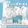 小皮特新生兒禮盒套裝春秋夏季嬰兒衣服剛出生寶寶用品初生滿月見面禮物 【特價】夏季藍18件 66cm 【3-6個月】丨A類純棉 曬單實拍圖