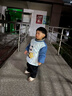 吉姆沃克兒童罩衣秋冬季外穿防水防臟男女寶寶吃飯圍兜輔食圍裙條絨反穿衣 萌熊摘星【條絨防臟】 100碼16#（建議2周歲-3周歲） 曬單實(shí)拍圖