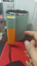 貝瑟斯馬克杯 帶蓋304雙層不銹鋼水杯男女士學(xué)生家用辦公咖啡杯泡茶杯子 曬單實(shí)拍圖